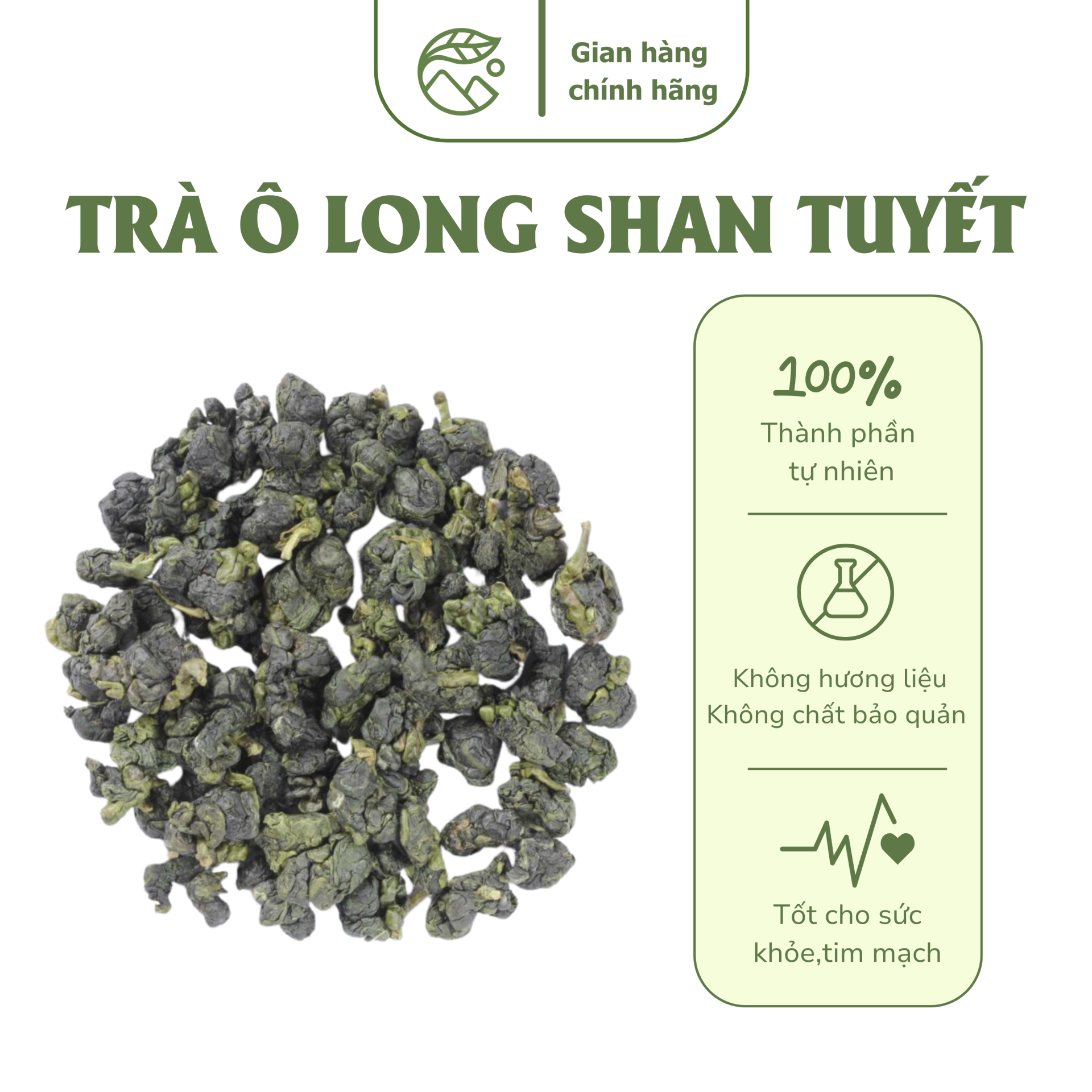 trà ô long shan tuyết