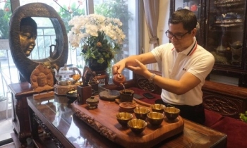 Loại trà sen Hà Nội từng được dùng để mời Bill Gates