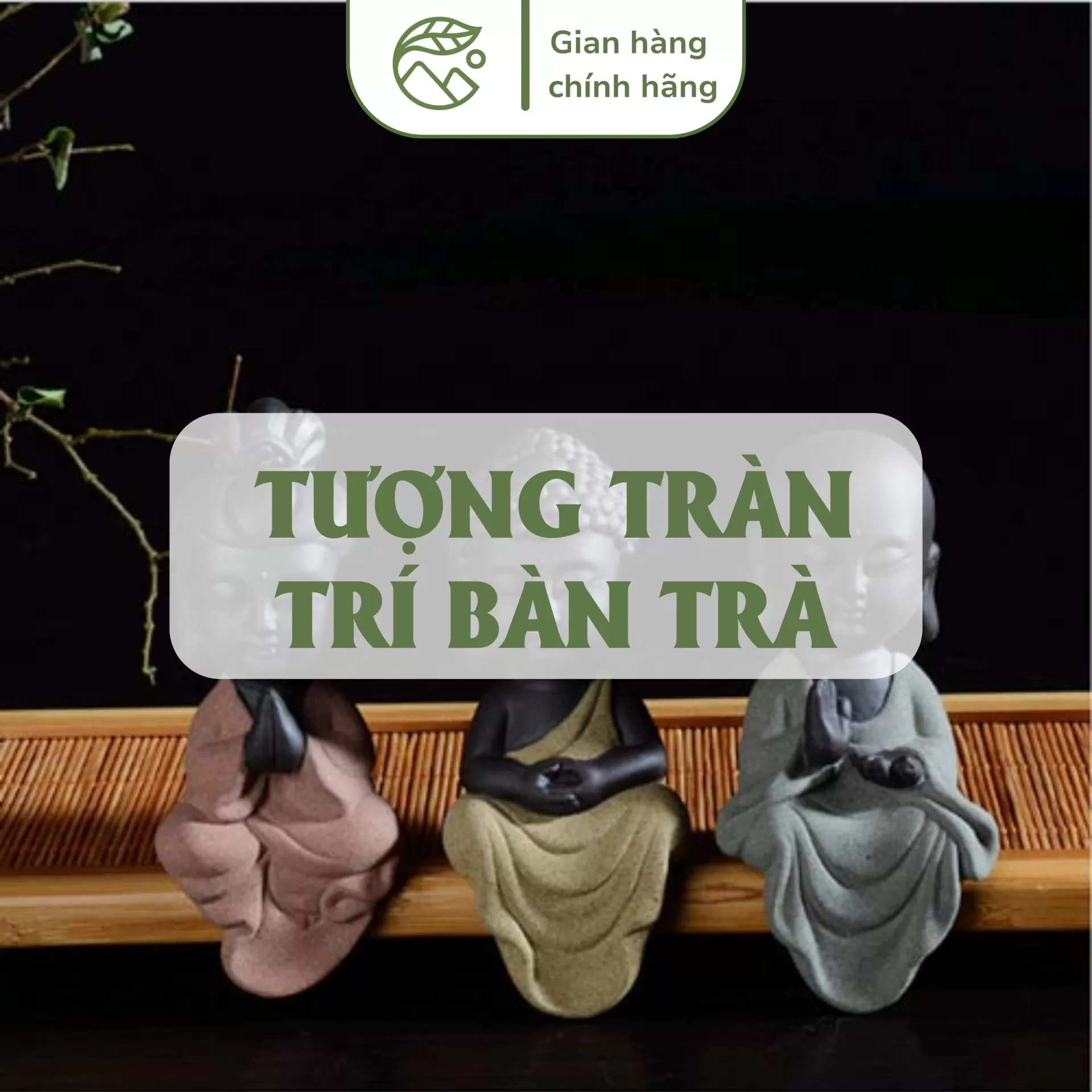 Tượng Trang Trí Bàn Trà Đạo