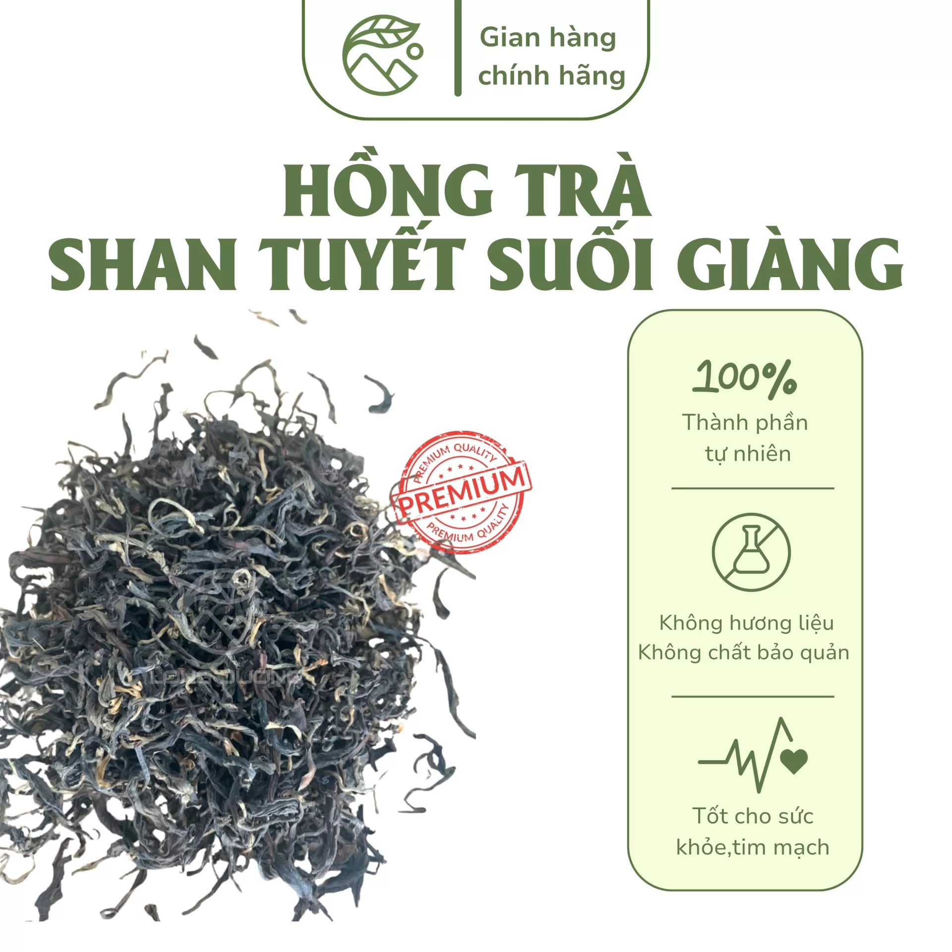 Hồng Trà Shan Tuyết Suối Giàng